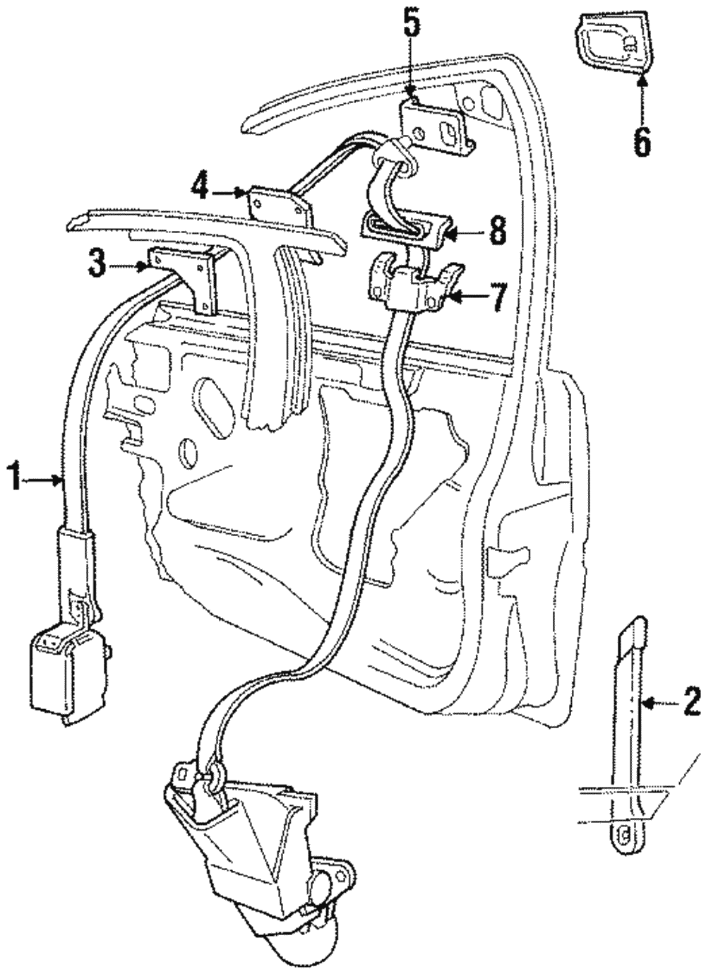 Retractor Side Trim Plate - GM (20702688)