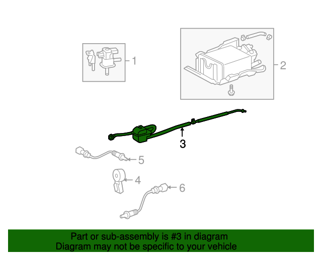 Toyota 20062012 Toyota RAV4 Vapor Canister Filter 777060R011 Toyota