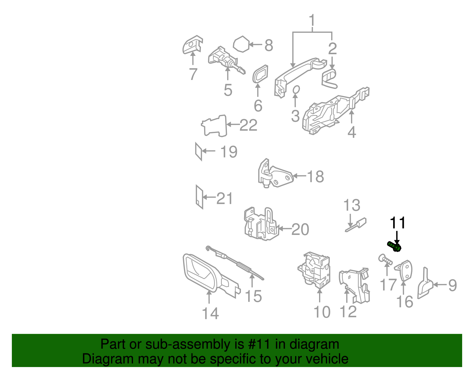 Lock Screw - Volkswagen (WHT-000-439)