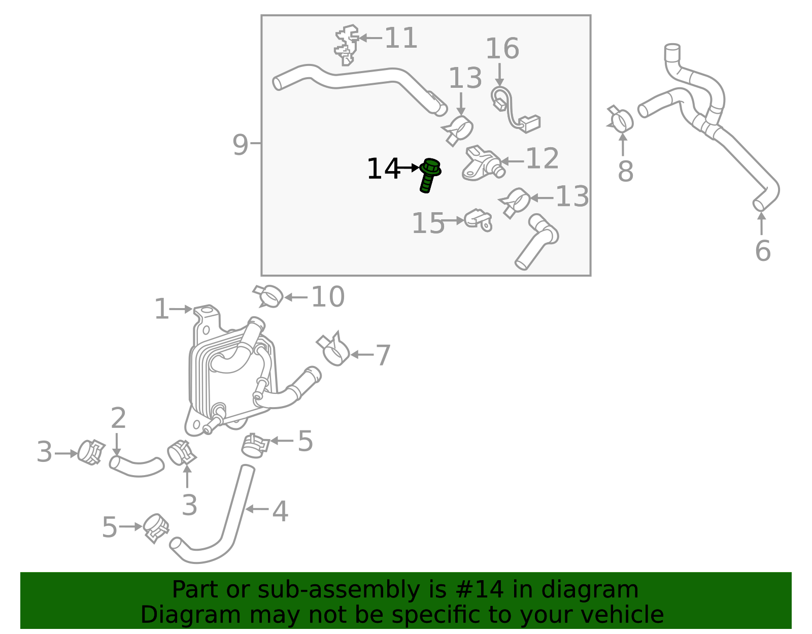 Heat Shield Bolt - Toyota (90119-A0184)