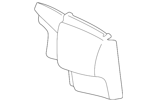 Trunk Side Trim - GM (25697520)