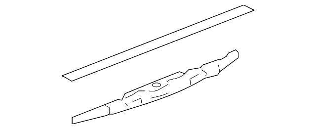 Rear Window Wiper Blade, 11.81 in - GM (10389570)