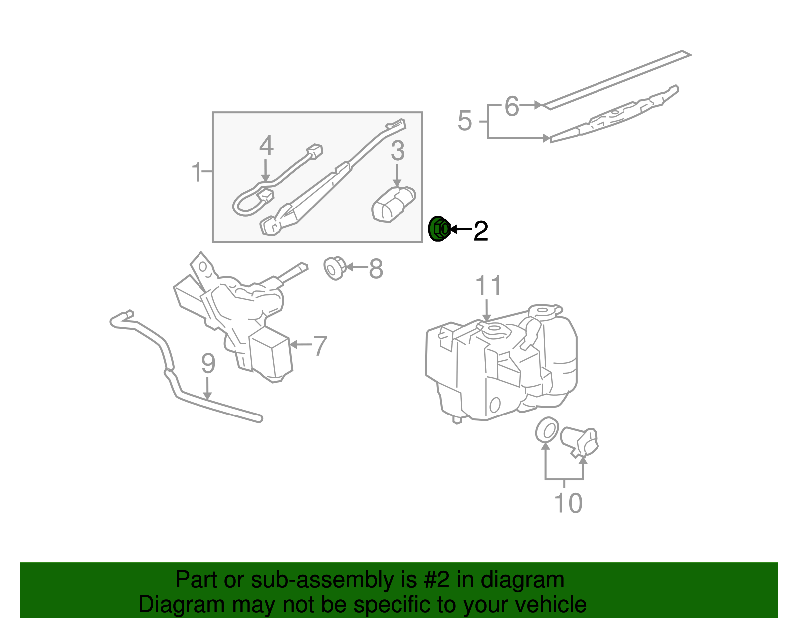 M6x1 Multi-Purpose Nut - GM (11505807)