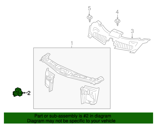 20032023 GM Ambient Air Temperature Sensor 15936931 GM