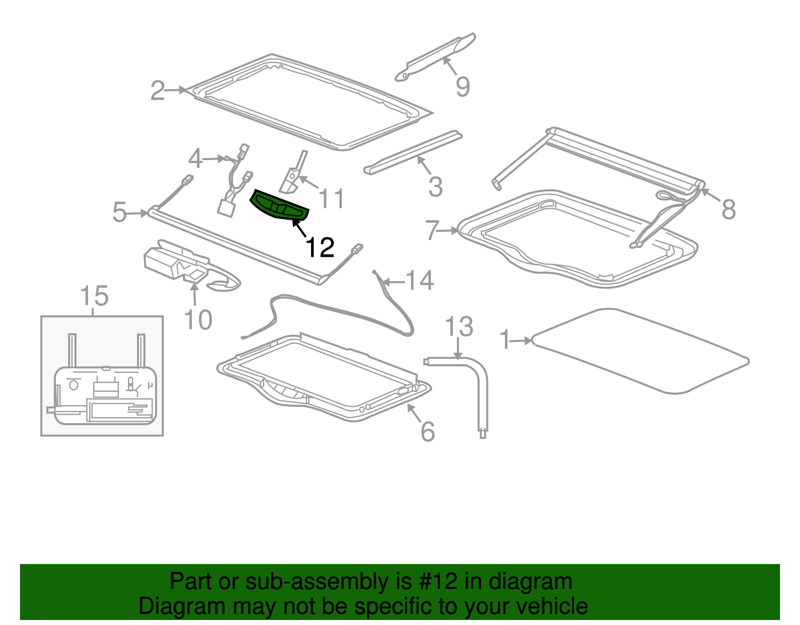 Bezel - GM (89044590)