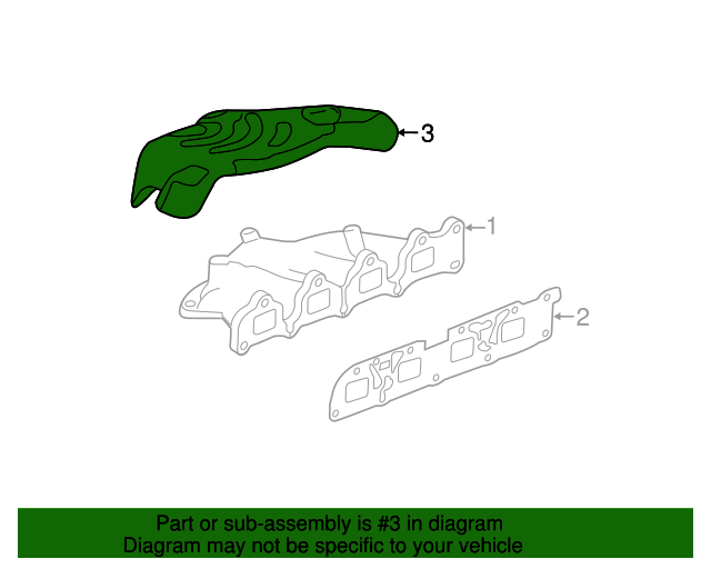 20132014 Chevrolet Equinox Exhaust Manifold Heat Shield 12646121 GM