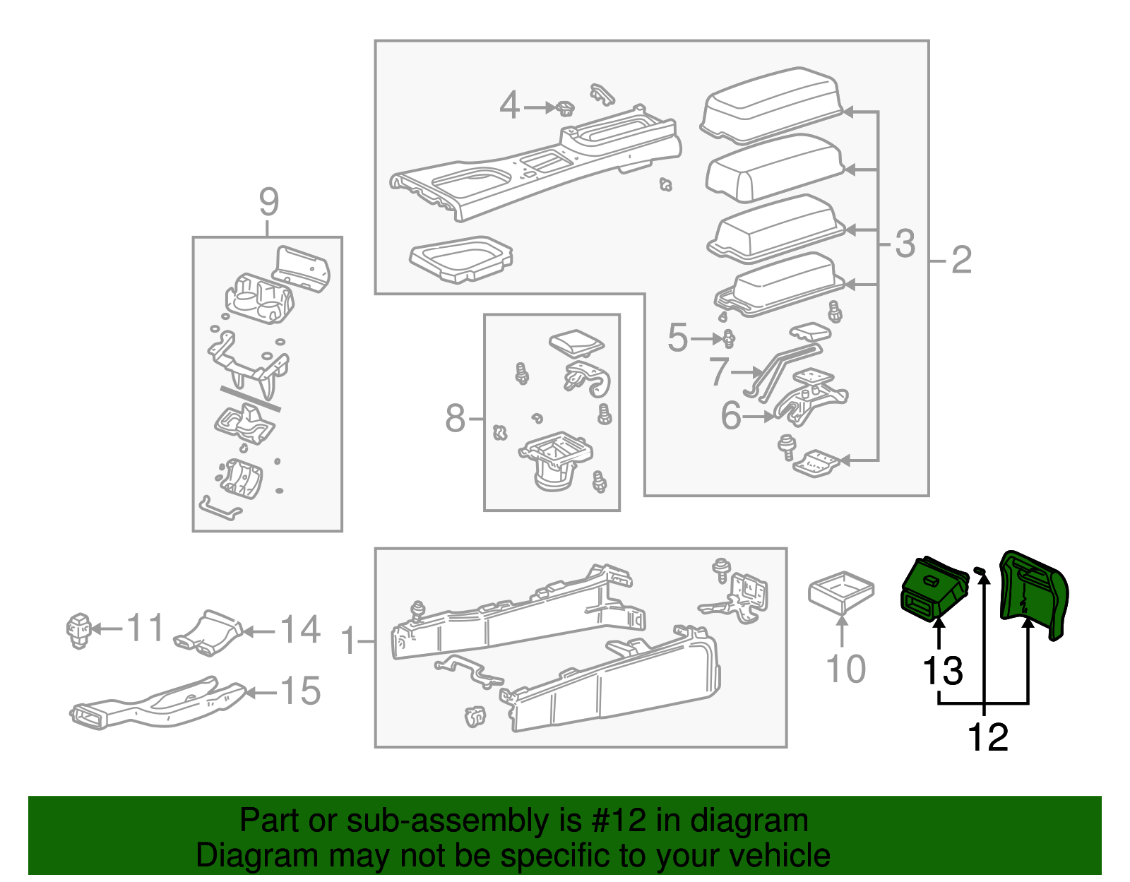 Rear Panel Trim - Ford (XW4Z-54045E24-AAA)