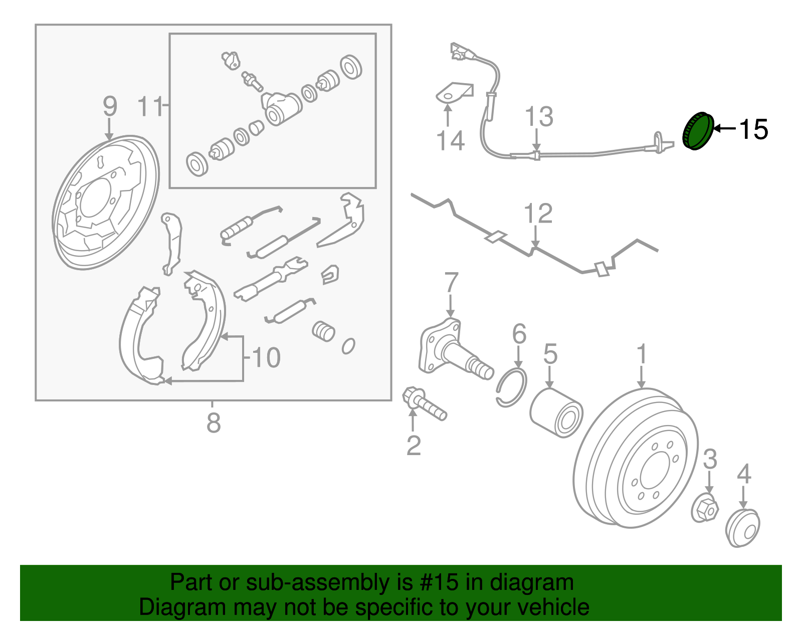 2012 2019 Nissan ABS Ring 47950 1HA0A OEM Parts Online 2012 2019 Nissan ABS Ring 47950 1HA0A OEM Parts Online