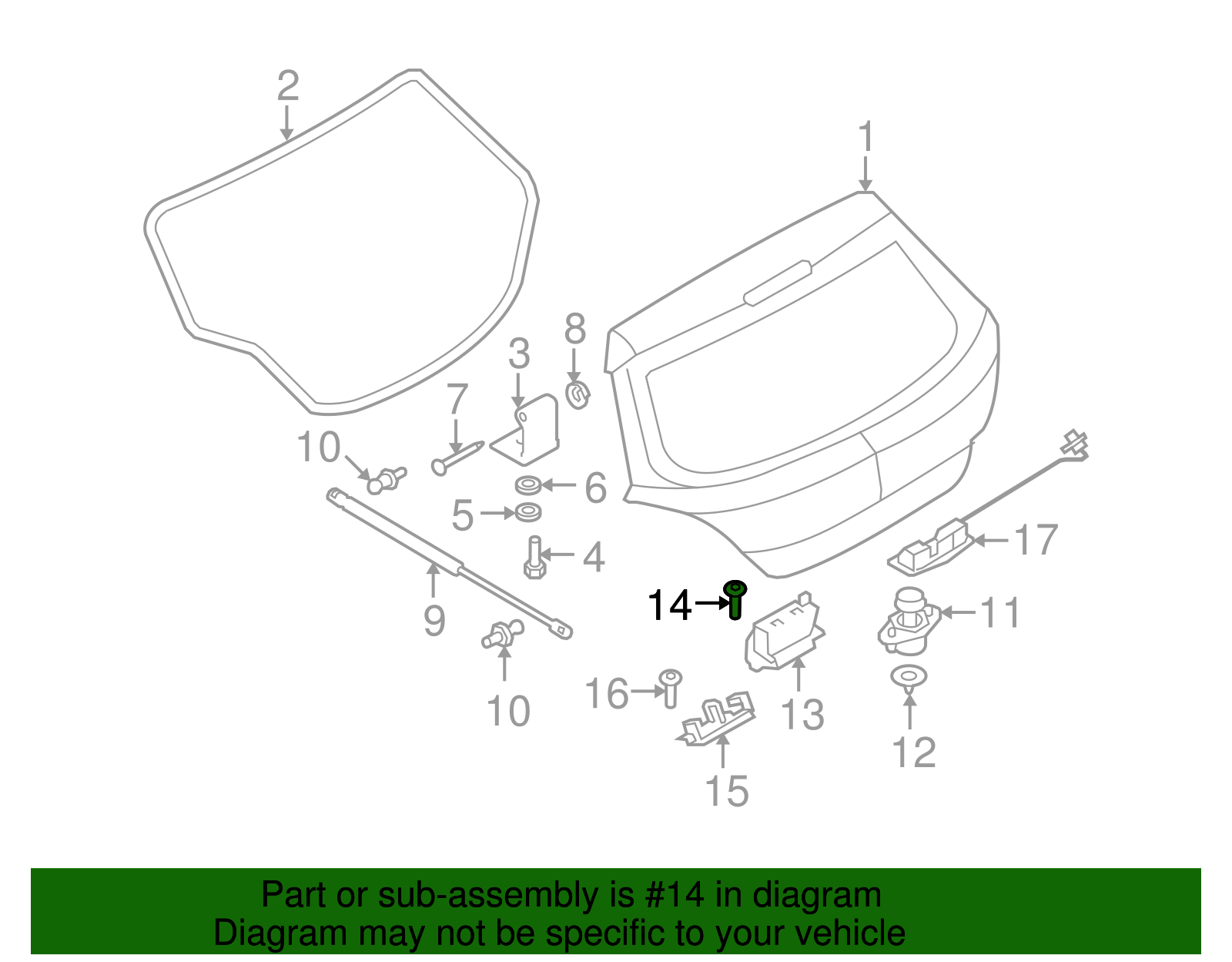 Multi-Purpose Bolt - GM (90579454)