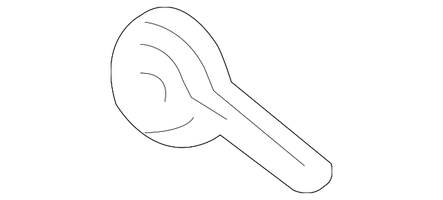 Medium Neutral Front Seat Recliner Handle - GM (88941659)