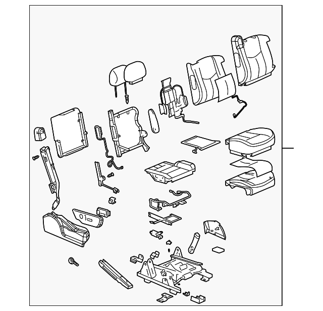 Seat Assembly - GM (89045703)