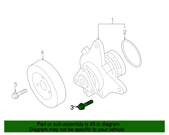 20012019 Mazda OEM NEW 20012019 Mazda B2300 Miata Water Pump Assembly