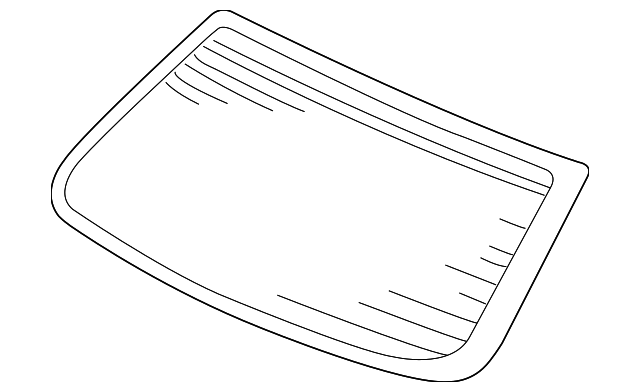 Honda Genuine 04733-SDC-000 Windshield Dam Rubber Set
