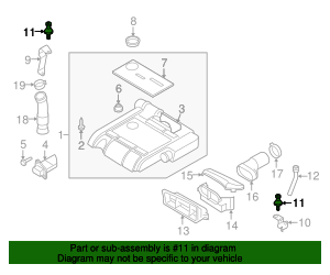 2006-2013 Audi Retainer Plate Ball Stud WHT-000-898-A | Audi USA Parts