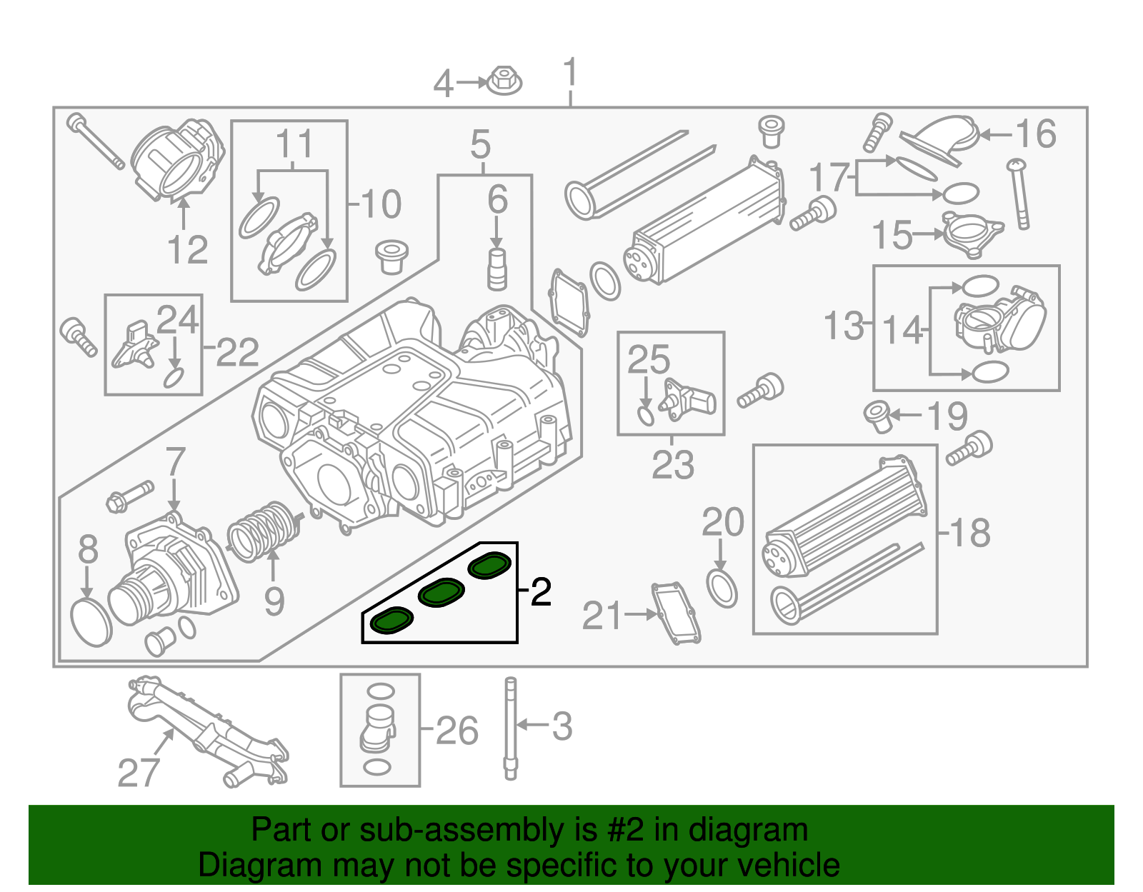 Manifold Gasket 079-129-717-D