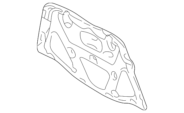 Insulator Pad - Volkswagen (7L6-863-835-B)