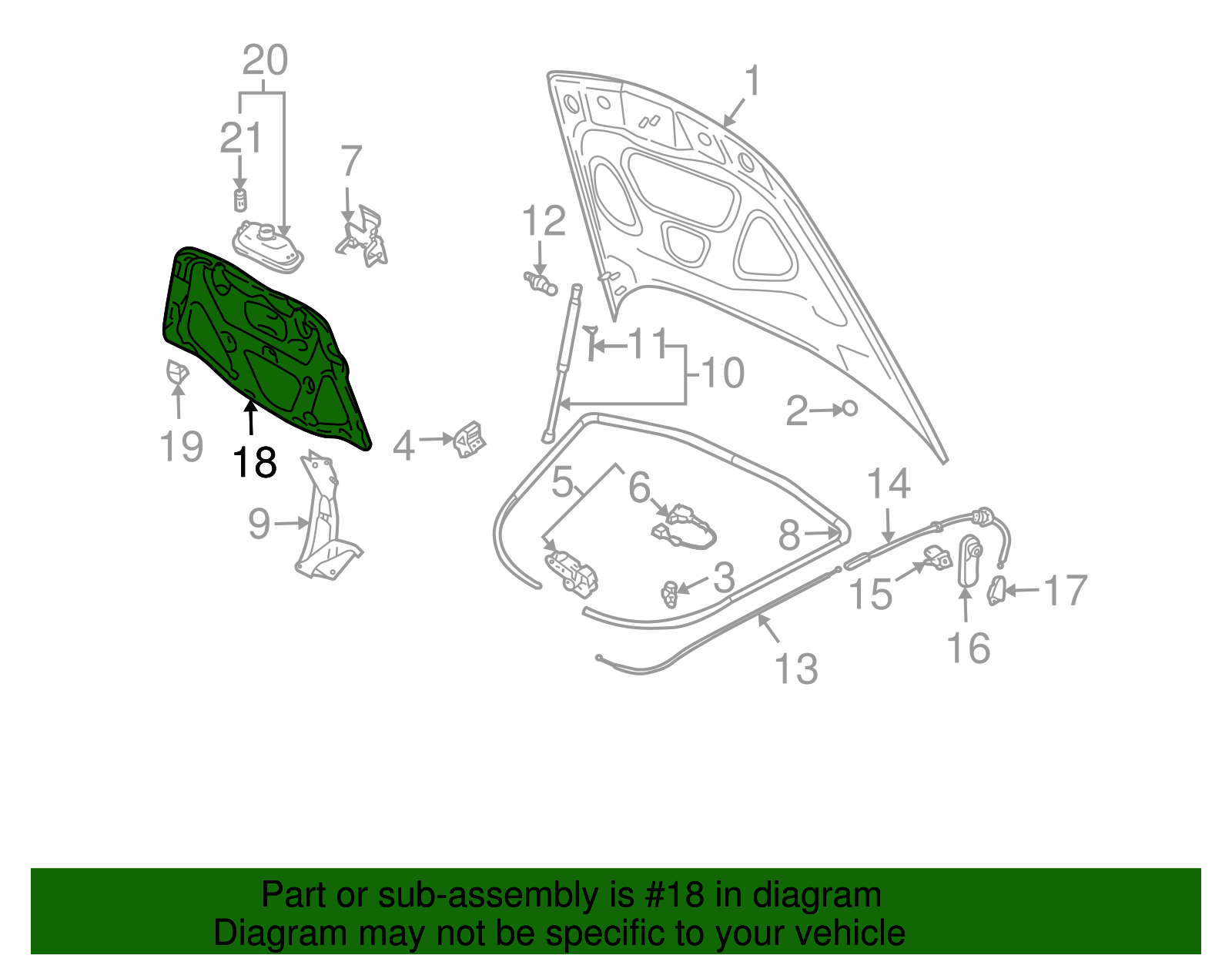 Insulator Pad - Volkswagen (7L6-863-835-B)
