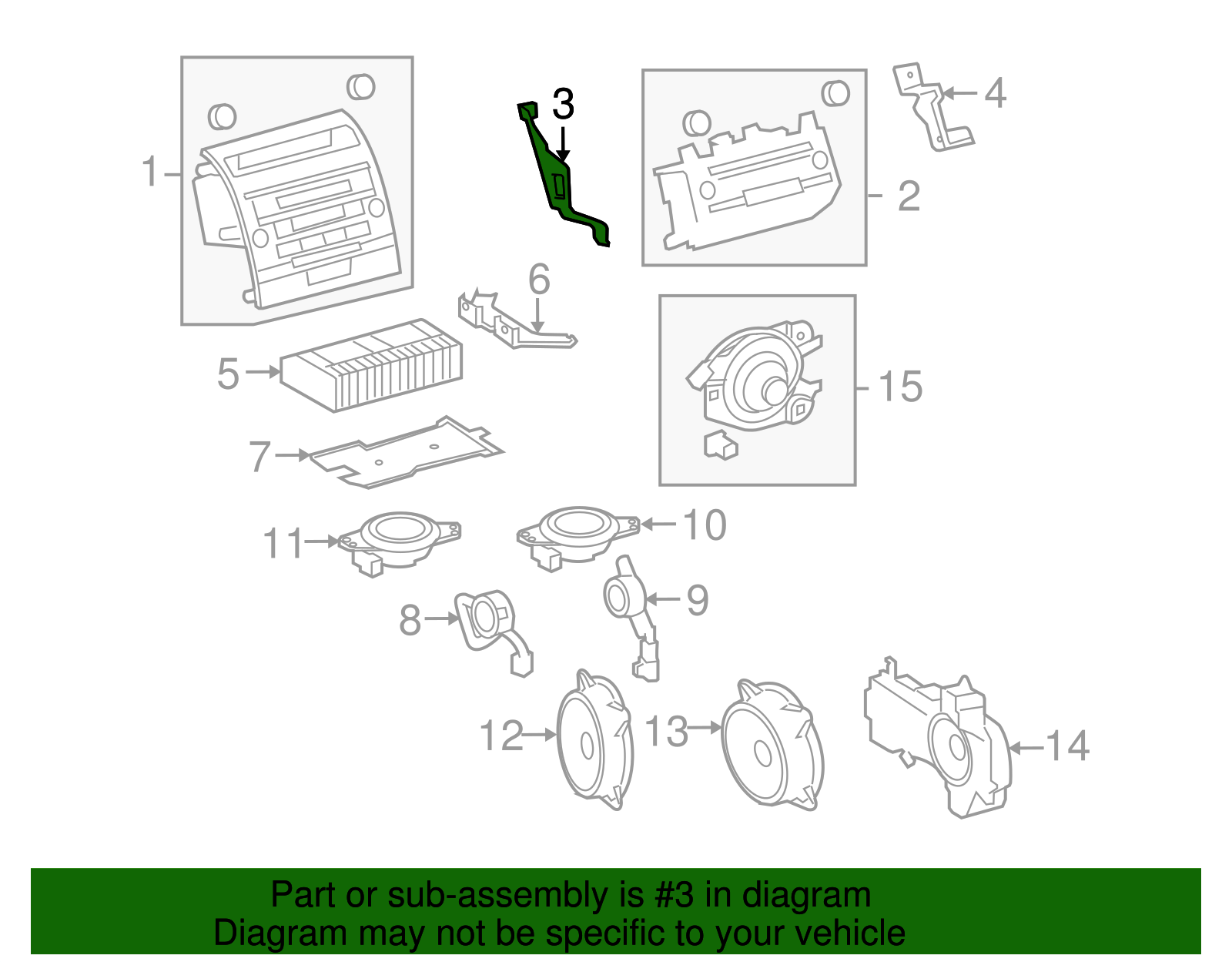 Mount Bracket - Toyota (86211-60200)