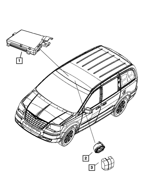 Modules And Engine Controllers For 2010 Dodge Grand Caravan