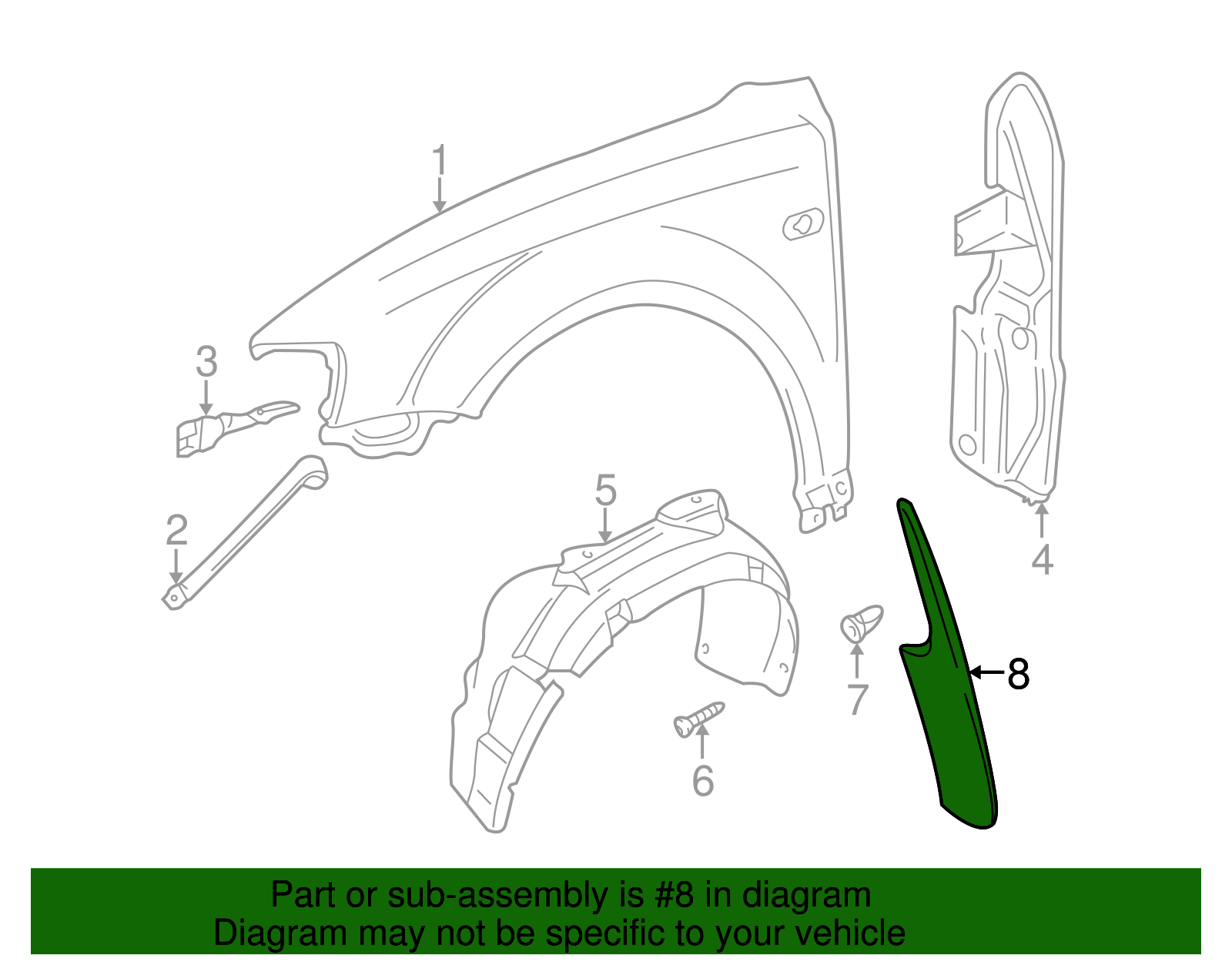 Splash Guard - Volkswagen (ZVW-166-307)