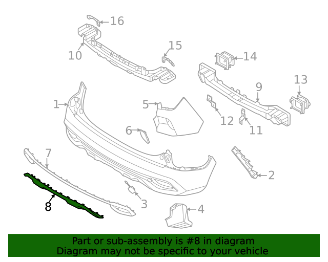 86670Q5000 Skid Plate 20212023 Kia Seltos Kia.Parts Store
