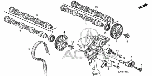 Camshaft - Timing Belt for 2007 Acura RL #0