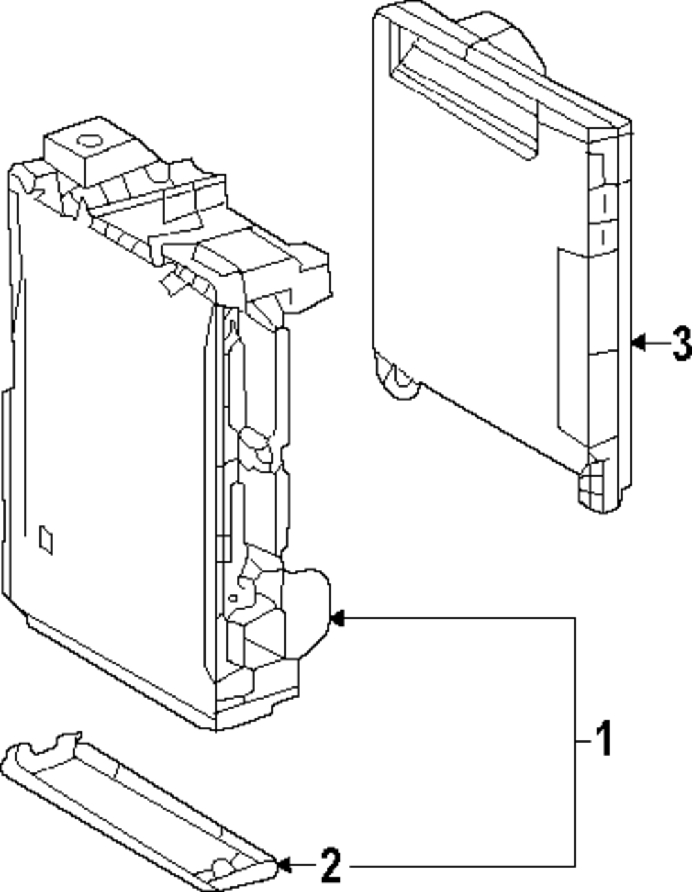Body Control Module - Toyota (89221-12N51)