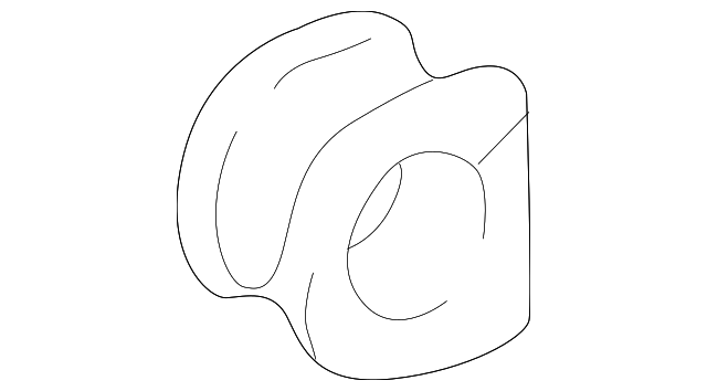 Toyota 45517-12111 Rack and Pinion Mount Bushing