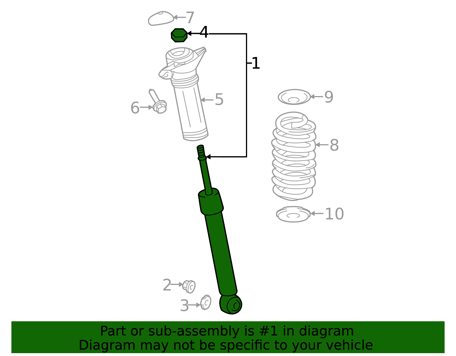 Shock Absorber - Toyota (48530-80B24)