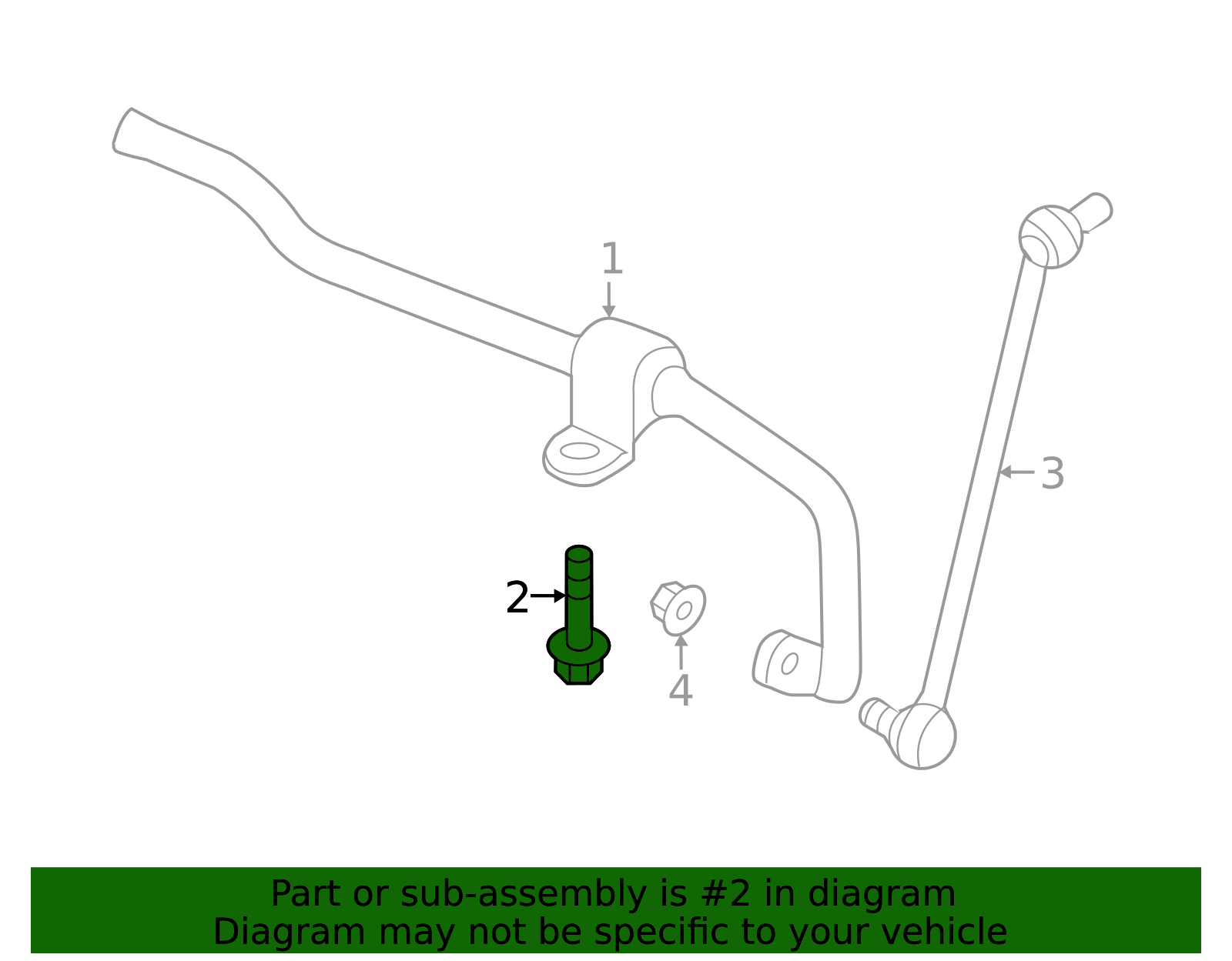 Stabilizer Bar Mount Bolt - Volkswagen (N-106-902-01)