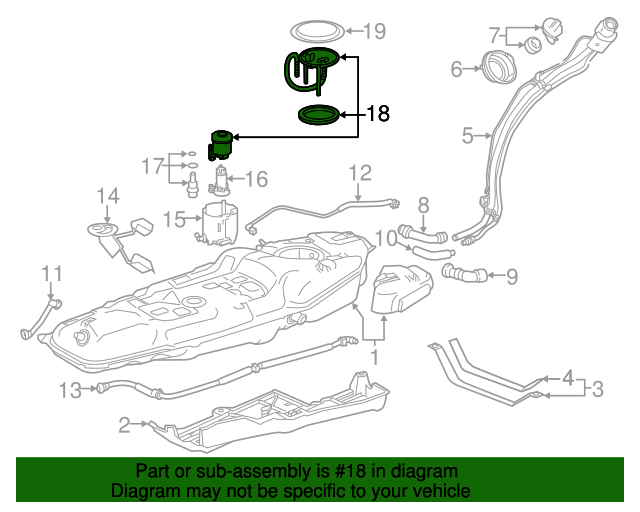 7702442070 Fuel Filter 20092018 Toyota RAV4 Boch Toyota South