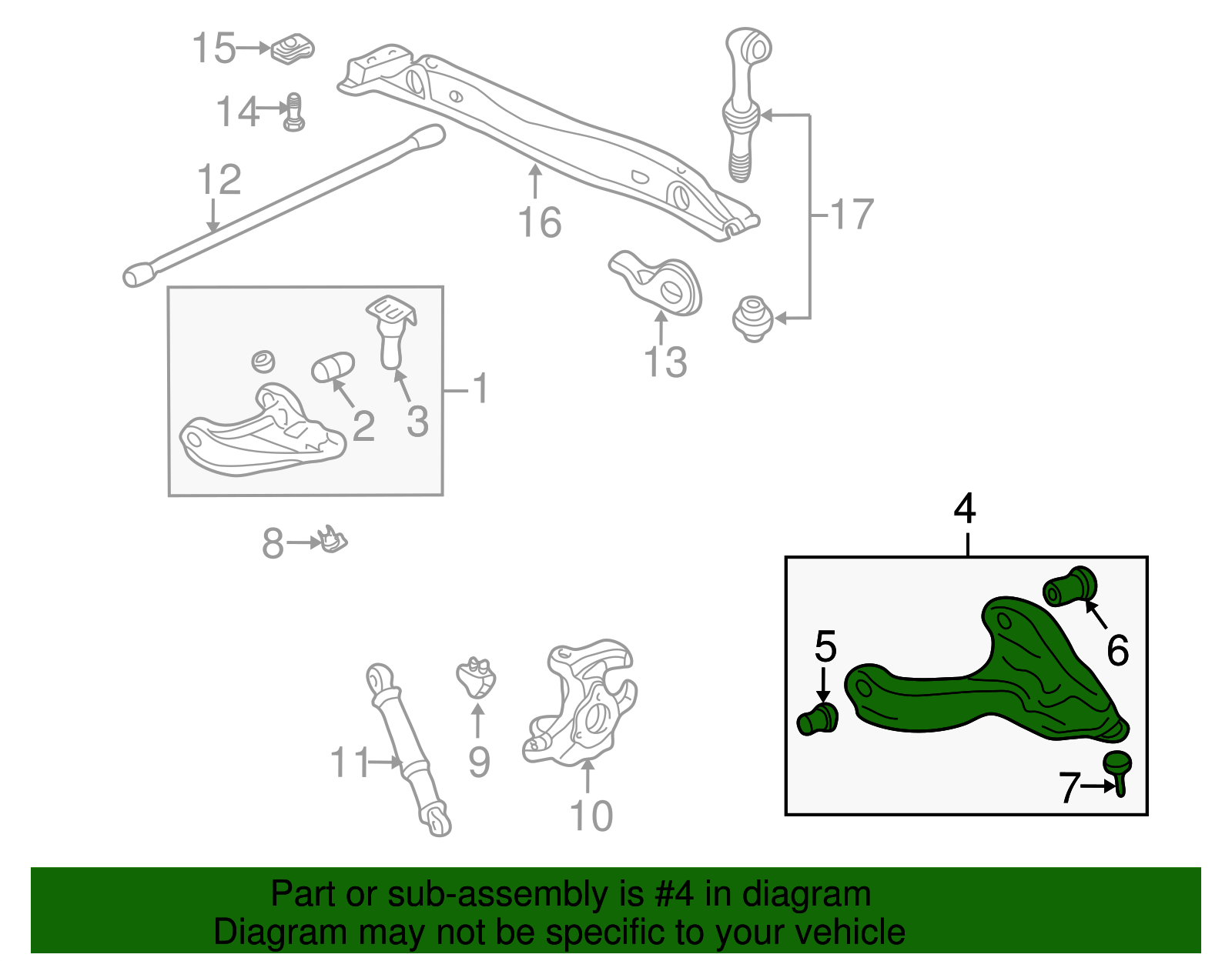 Lower Control Arm - GM (12472994)