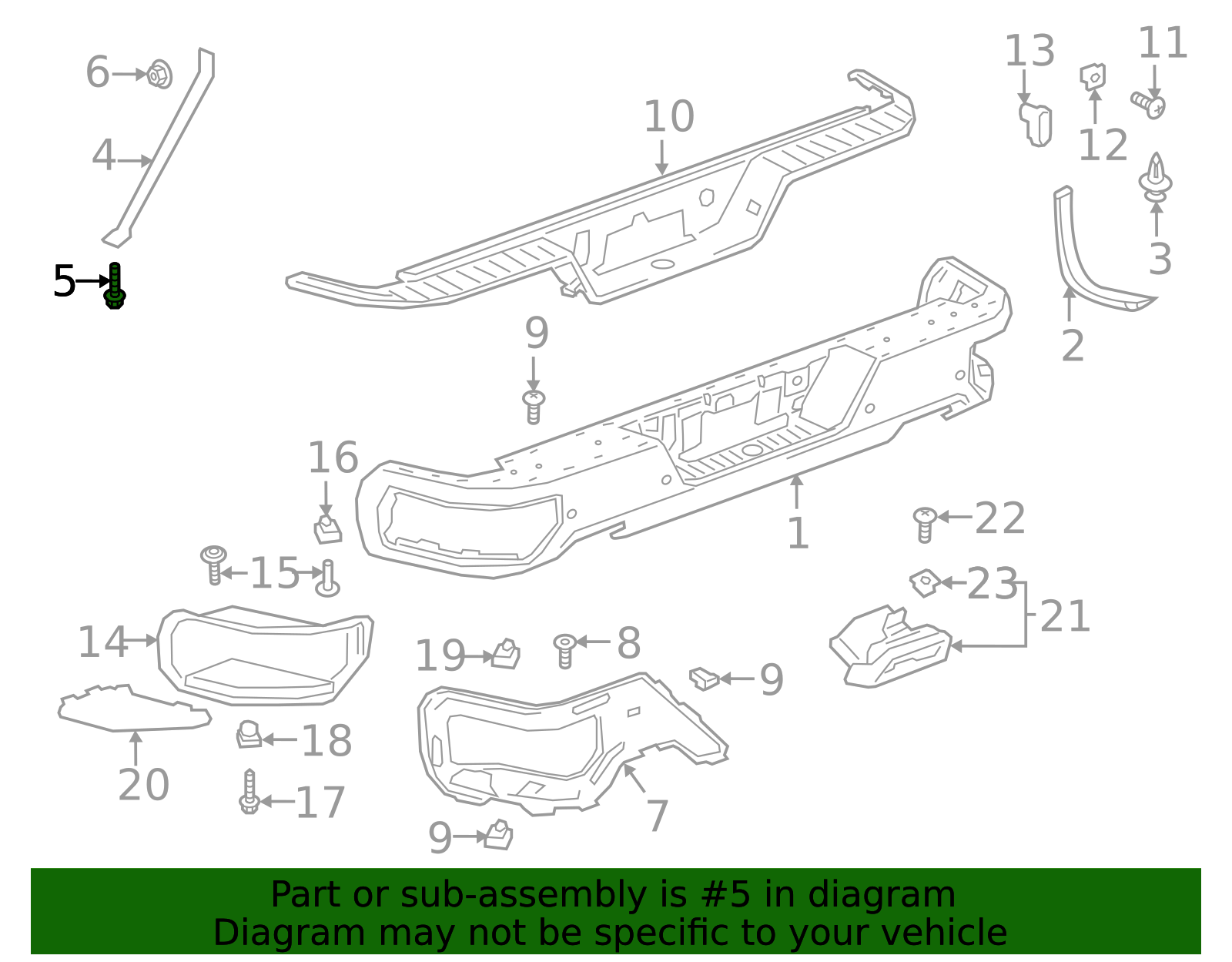 Mount Plate U-Bolt - GM (87846798)