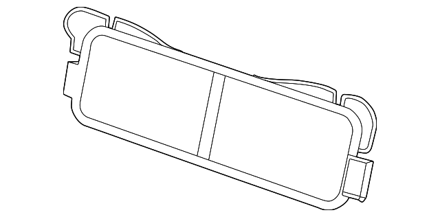 Seat Back Frame - Ford (YL1Z-78613A38-AA)