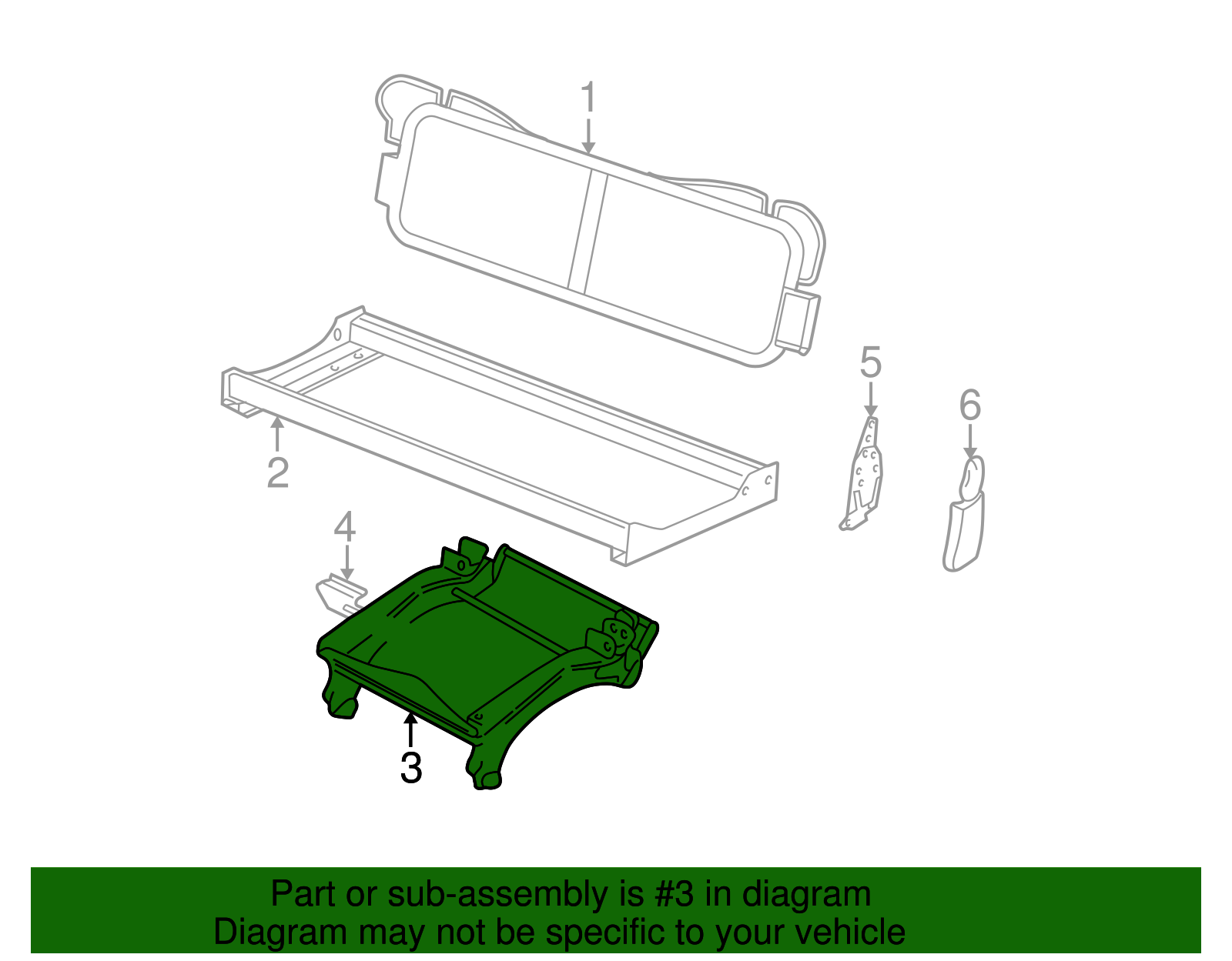 Support - Ford (1L1Z-7862526-BA)