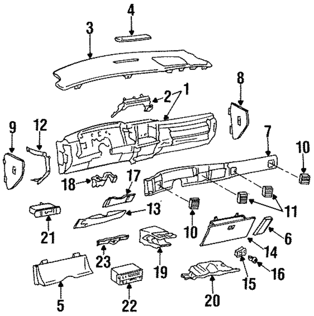Lock Cylinder - GM (12506499)