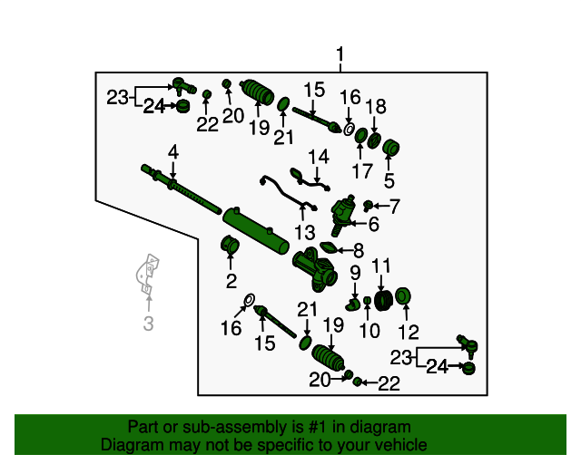 20042009 Kia Gear Linkage Assembly 57700 2F000 Kia Automotive Parts