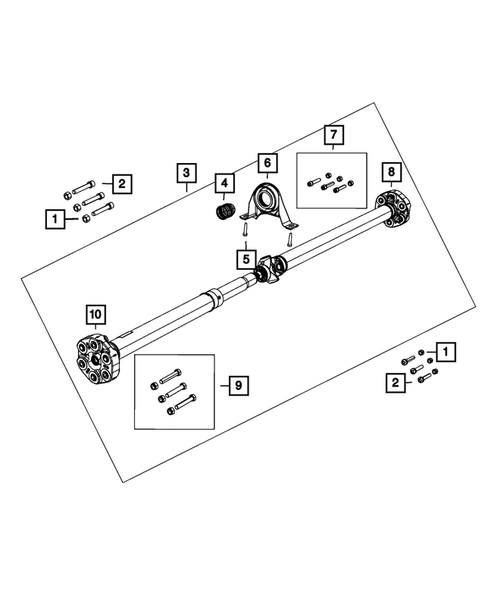 Drive Shaft for 2013 Chrysler 300 | OEM Parts Online