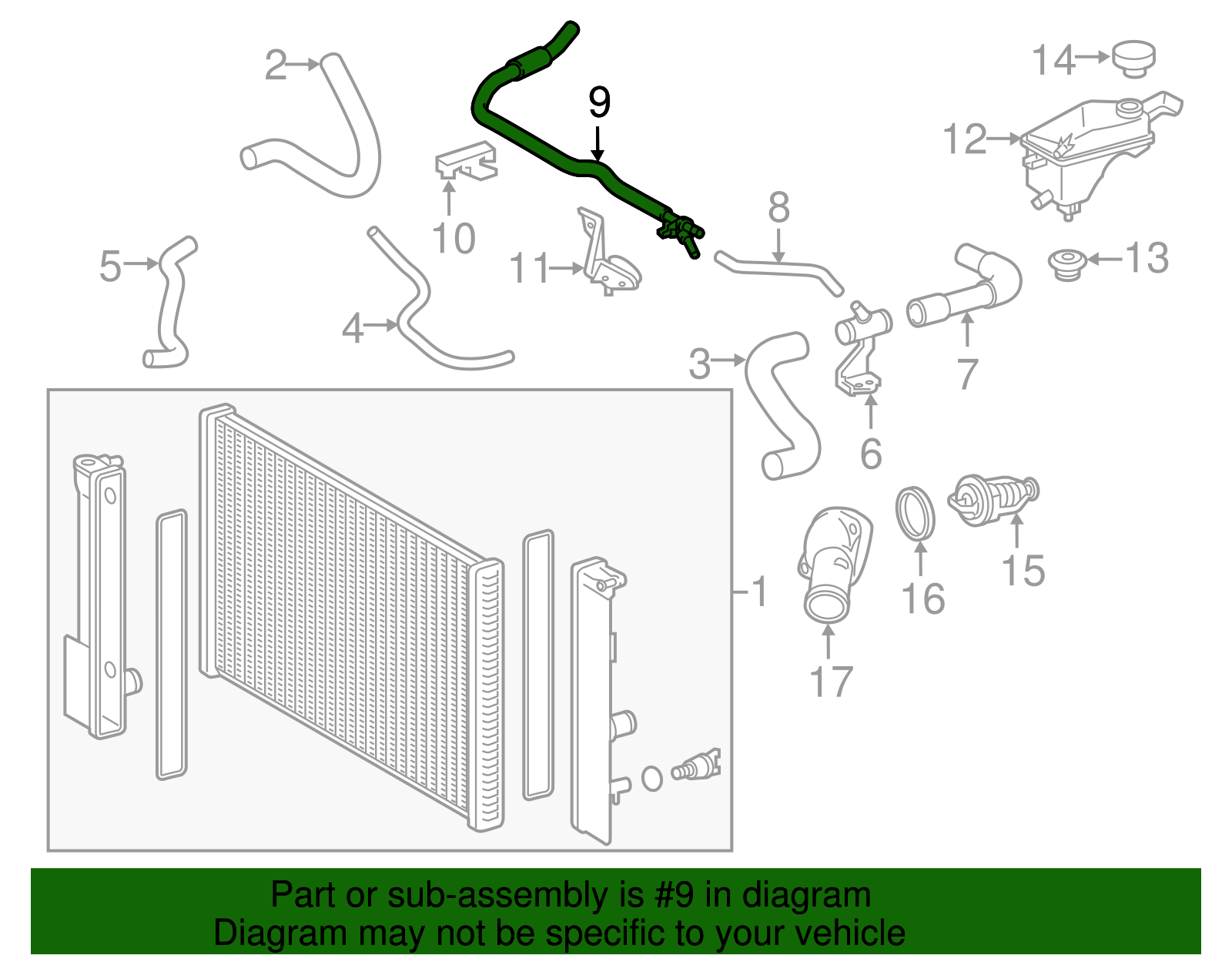 By-Pass Pipe - Scion (16264-47040)