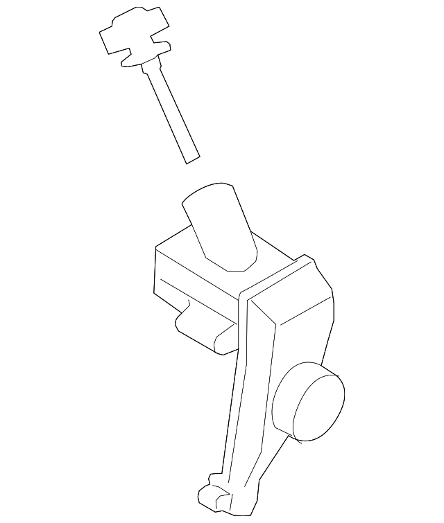 20122024 Porsche 911 Active Suspension Fluid Reservoir 0PB422371