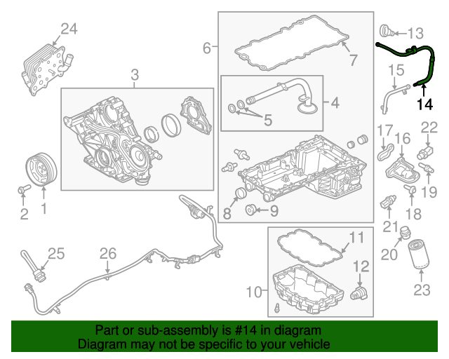 20152016 Ford Ford F250 F350 F450 Super Duty 6.7L V8 Diesel Engine Oil