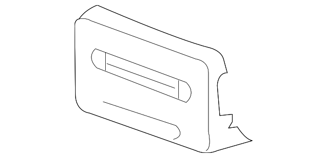License Plate Bracket - GM (15176139)