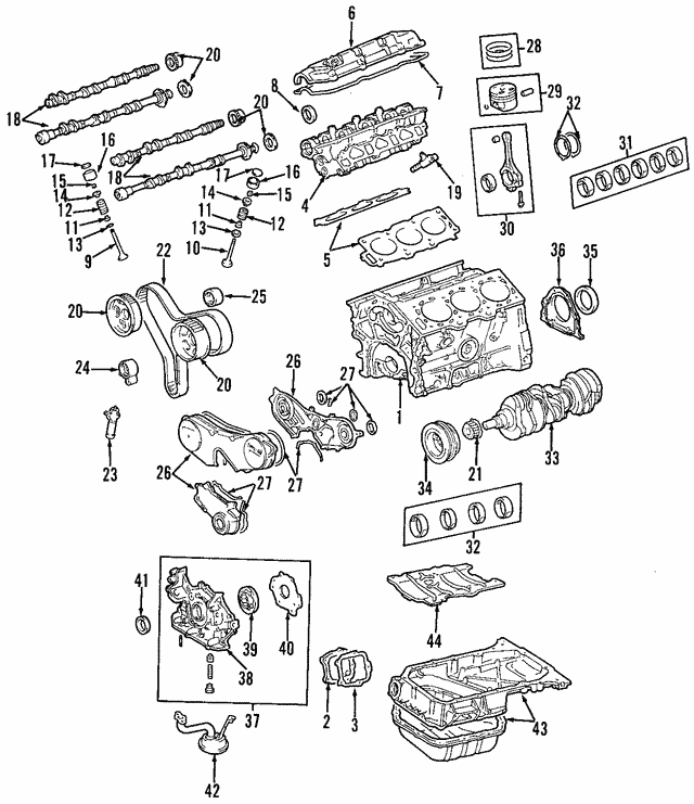 153300A010 Control Valve 19952008 Lexus Lexus Parts Outlet