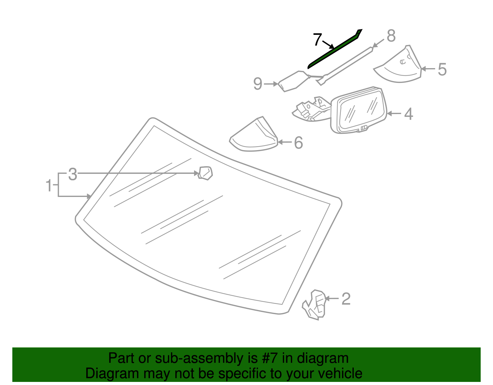 Wire Shield - Volkswagen (7L0-857-594-5J6)