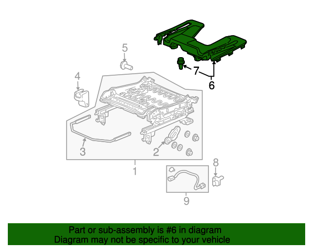 81595SCVL00ZC Cover L Front Seat Foot *YR233L* (Rear) (Titanium) 20092011 Honda Element