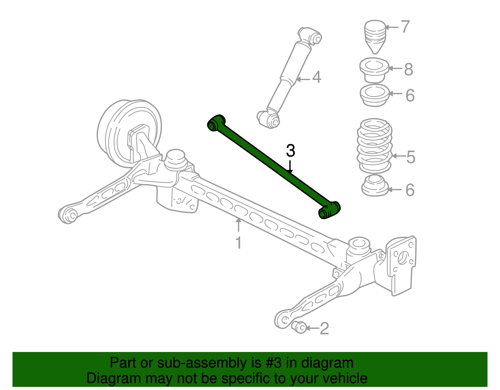 Track Bar - GM (10245055)