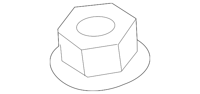 2000-2022 Mopar Nut 6101678 | TascaParts.com