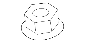 2000-2022 Mopar Nut 6101678 | TascaParts.com