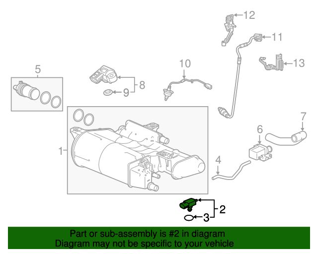 37940TBAA01 Sensor, Vent Pressure 20162020 Honda Honda Parts Cheap