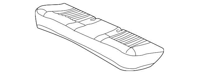 Cover Assembly, R/Seat Cushion     *Ebony        *Ebony - GM (88948694)